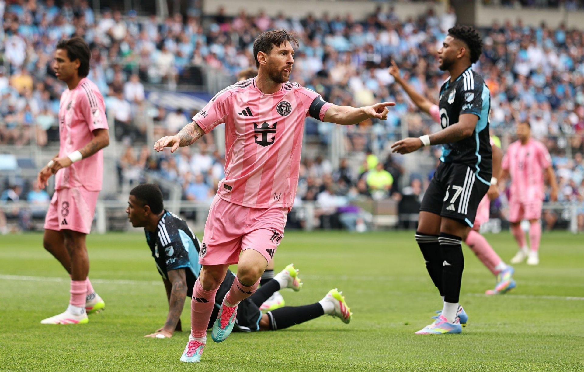 Messi lập công, Inter Miami thất bại khó tin trước Minnesota