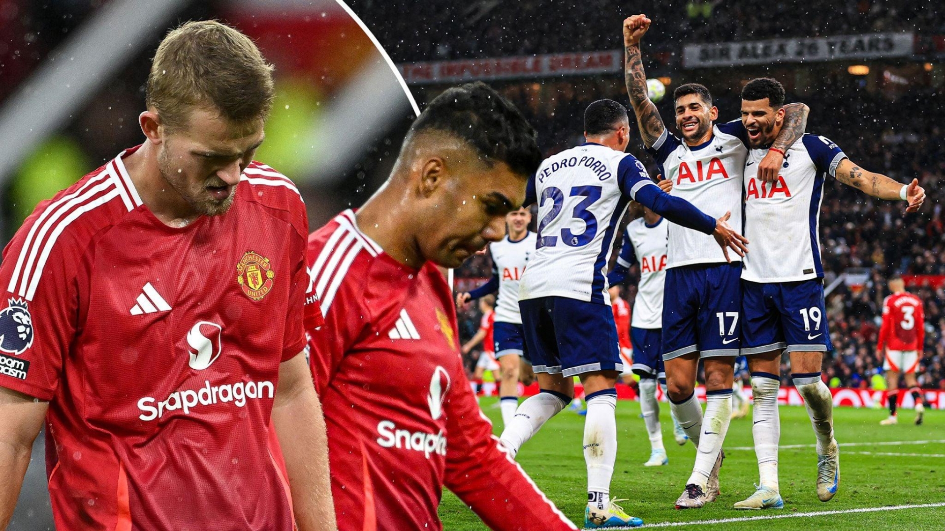 Lịch sử đối đầu MU vs Tottenham: Quỷ đỏ thất thế