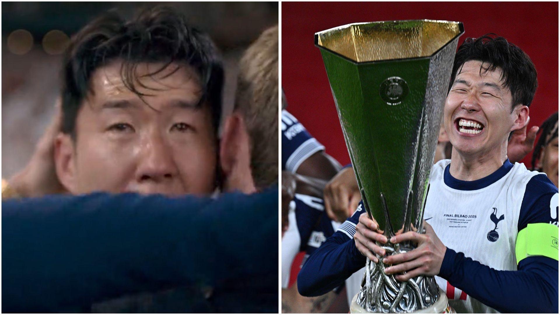 Son Heung-min khóc nức nở ngày vô địch Europa League