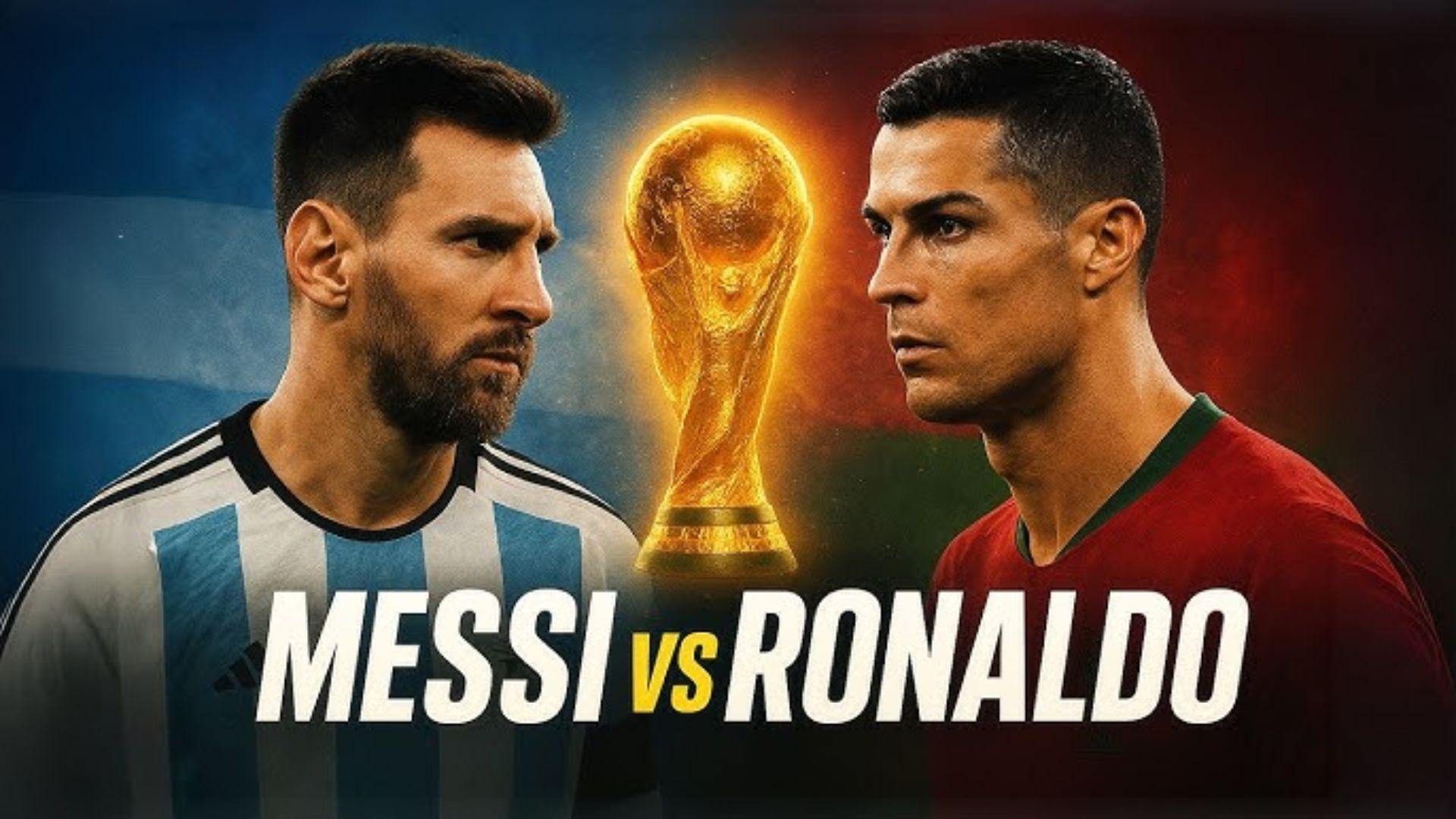 Xác định thời điểm Ronaldo đối đầu Messi tại World Cup