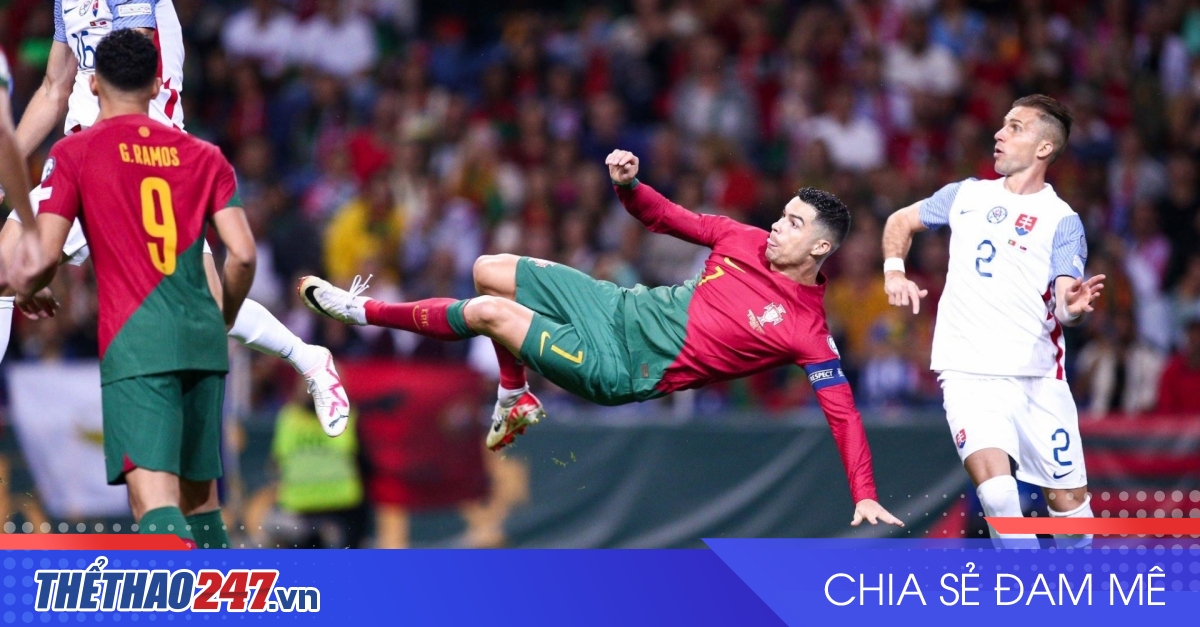 Kết quả vòng loại Euro 2024 ngày 14/10 Vinh quang cho Ronaldo