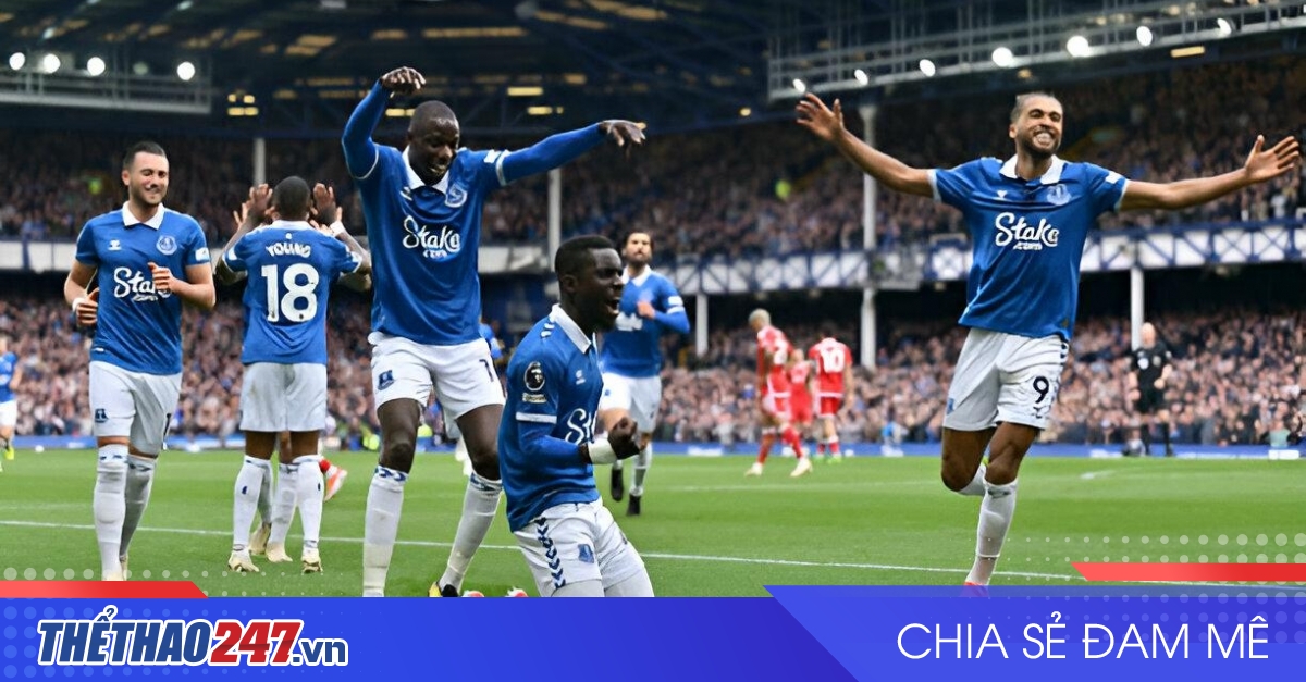 Everton đánh bại Nottingham Forest trong trận chung kết ngược Công Ty