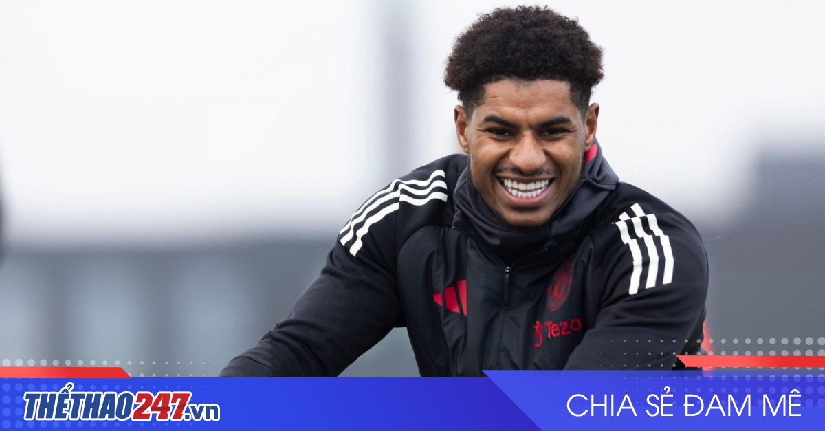Rashford trở lại tập luyện, sẵn sàng tái xuất tại MU