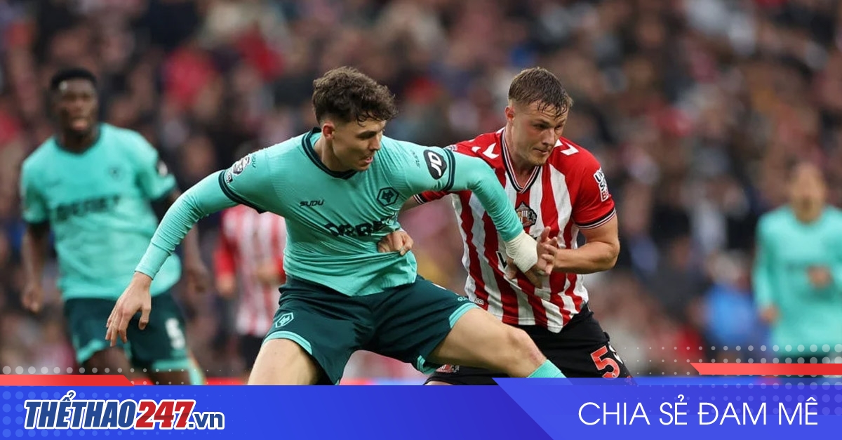 Wolves chính thức xuống hạng Premier League 2025/26 sau thất bại trước Sunderland — image 1