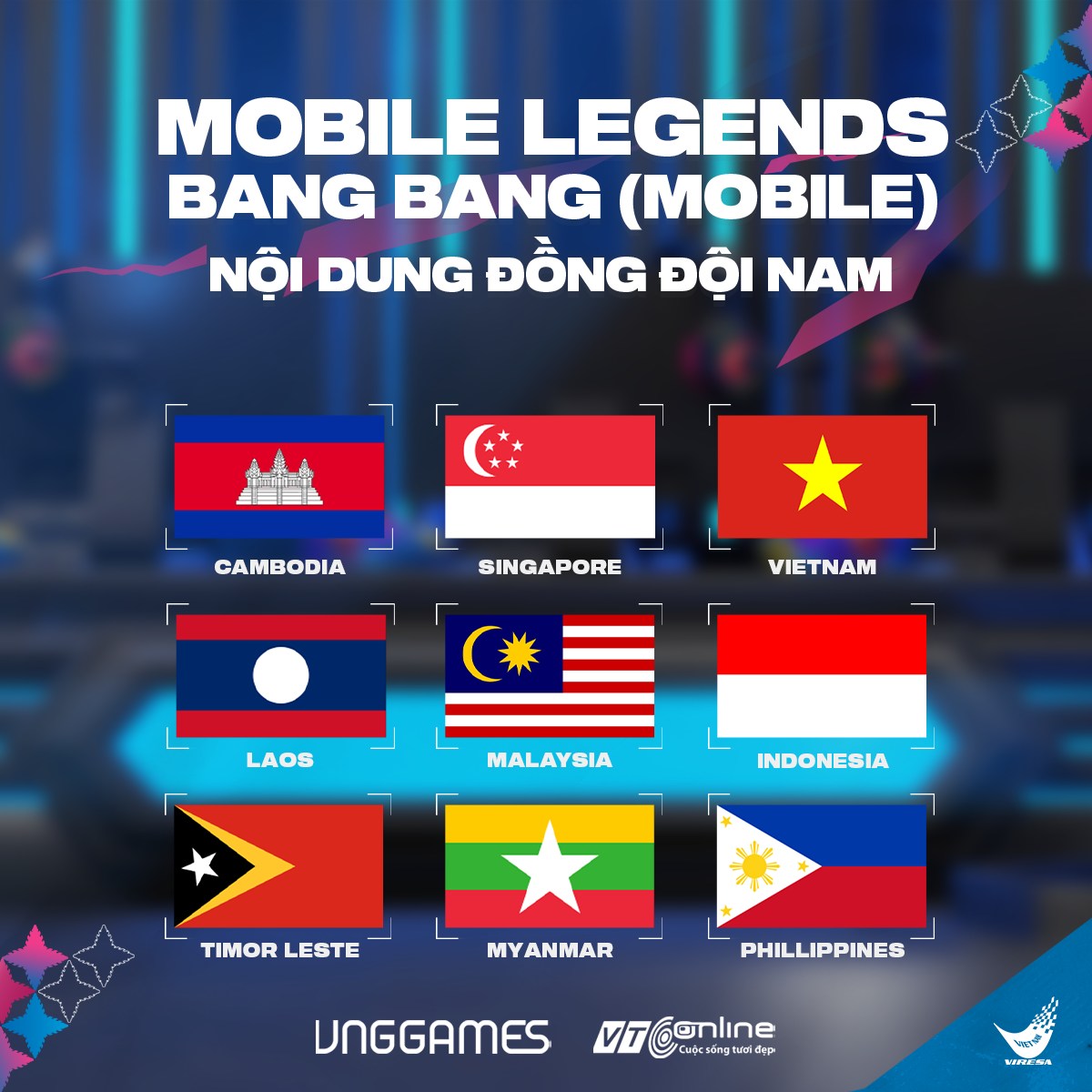 Lịch thi đấu Mobile Legends: Bang Bang tại SEA Games 32 mới nhất 273408