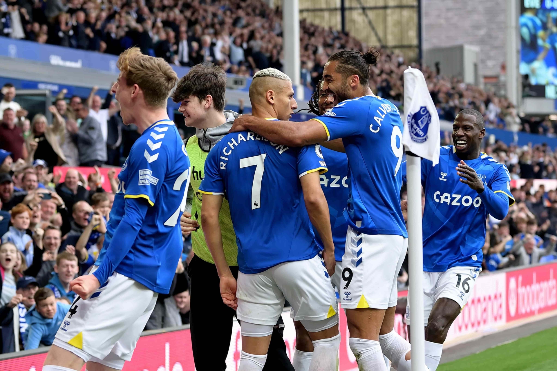 Trực tiếp Everton 2-1 Brentford: Hiệp một kết thúc 137621