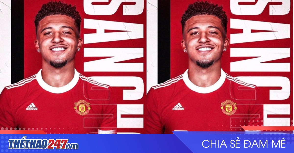 MU chính thức hoàn tất thương vụ chiêu mộ Jadon Sancho - Vimarsana News