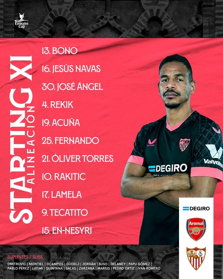 Trực tiếp Arsenal vs Sevilla, 18h30 ngày 30/7 (Link HD) 164311