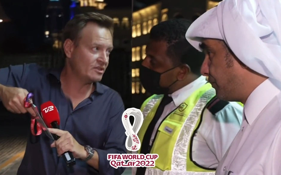 Qatar lại dính phốt ở World Cup 2022, nghi vấn đe dọa phóng viên tuyển Đan Mạch? 218409