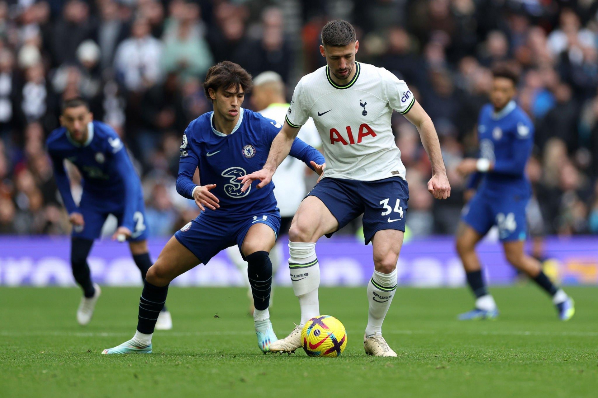 Trực tiếp Chelsea 0-0 Tottenham: Thế trận giằng co 252352
