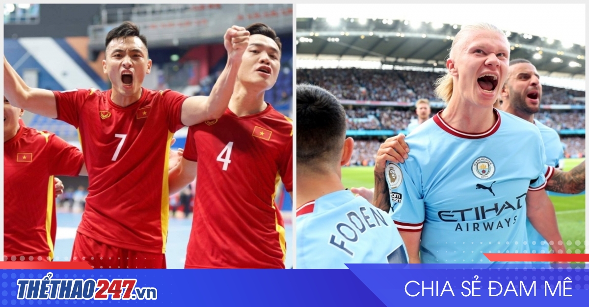 Tin bóng đá 3/10 Việt Nam vào tứ kết futsal châu Á, Haaland một tay