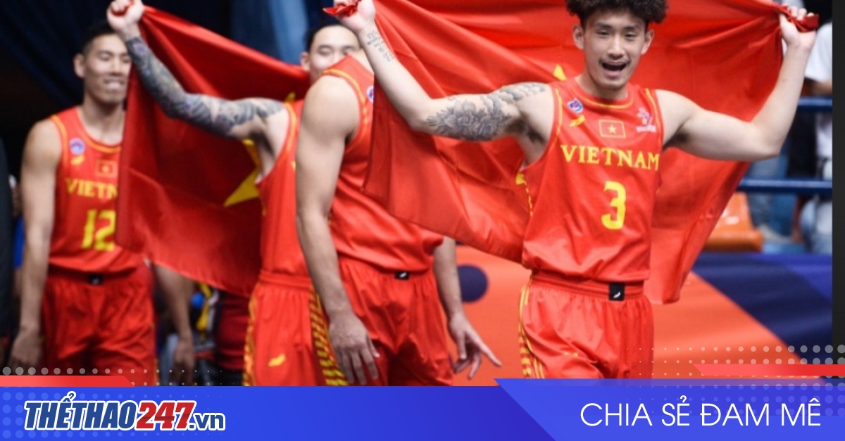 FIBA Asia Cup 2025 Tuyển bóng rổ Việt Nam xuất hiện tại vòng sơ loại