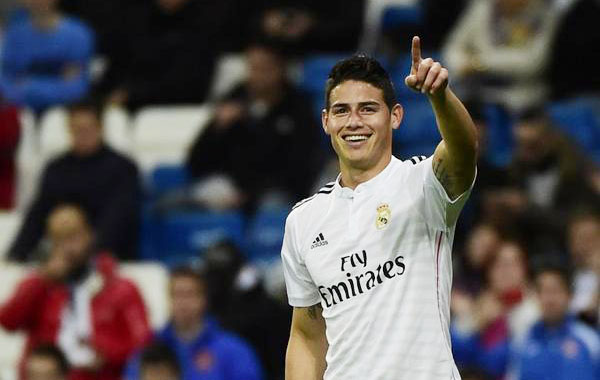 James Rodriguez đi vào lịch sử Real Madrid