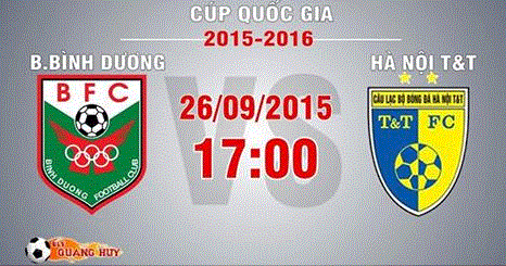 Video bàn thắng: Bình Dương 4 - 2 Hà Nội T&T (Chung kết Cúp QG 2015)