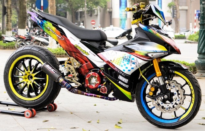 Exeter 150 Chiêm ngưỡng vể đẹp chiếc Exciter 150cc độ tại đất Hà Thành