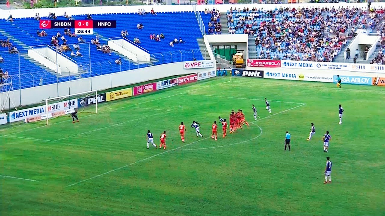 Quang Hải, đá phạt, Hà Nội FC, SHB Đà Nẵng, Hà Nội FC vs SHB Đà Nẵng