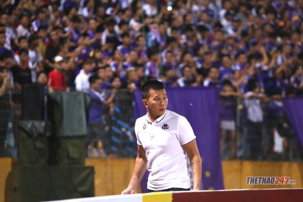 Dương Hồng Sơn, Bùi Tiến Dũng, Hà Nội FC, April 25