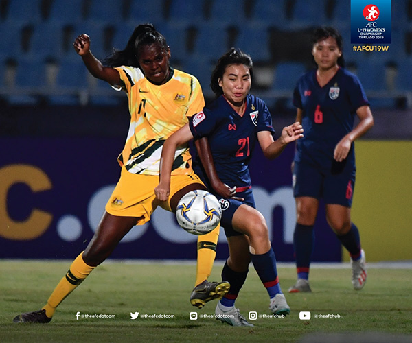 U19 nữ Thái Lan vs U19 nữ Australia, kết quả U19 nữ Thái Lan vs U19 nữ Australia, VCK U19 nữ châu Á
