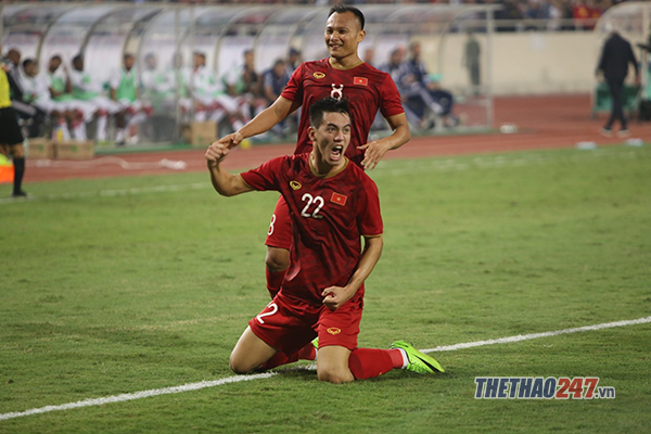 Việt Nam vs UAE, vòng loại World Cup 2022, thẻ đỏ UAE, Việt Nam 1 - 0 UAE