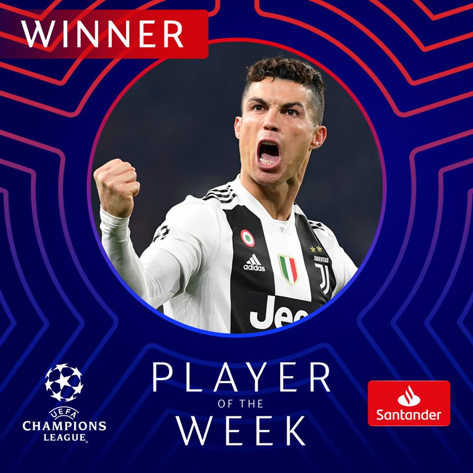 ronaldo lập hat-trick, champions league, cúp c1, ronaldo, ronaldo vượt messi, cầu thủ xuất sắc nhất tuần, juventus 3-0 atletico