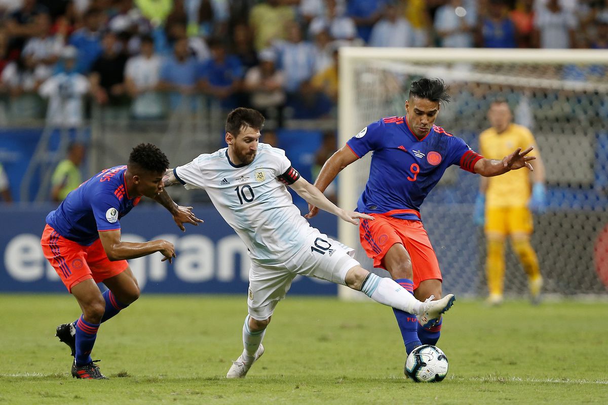 Falcao, Messi, copa america, argentina, colombia, copa america 2019, bóng đá nam mỹ, copa