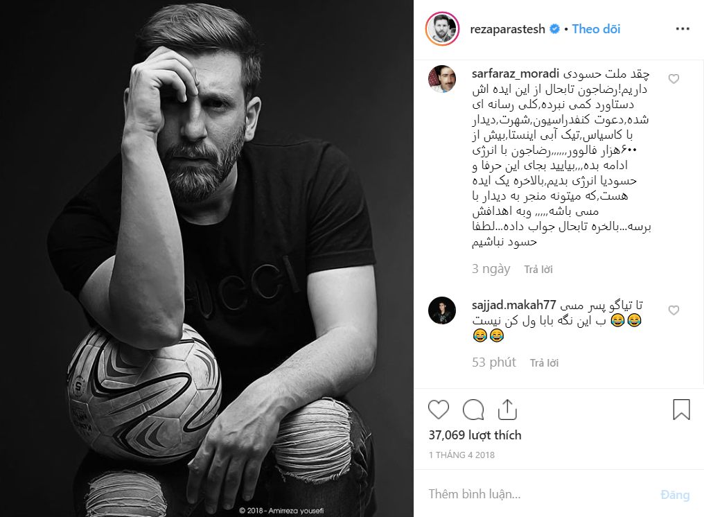 Messi, Messi Iran, Messi Iran ngủ với 23 cô gái, hậu trường bóng đá