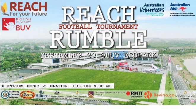 REACH Rumble, bóng đá từ thiện, REACH, REACH Việt Nam