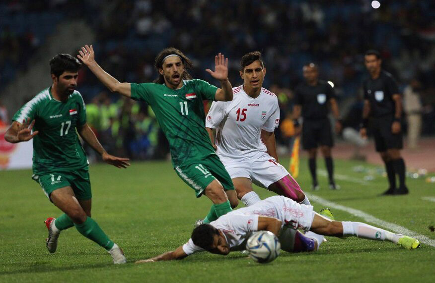 Iraq vs Iran, marc wilmots, Iran thua, kết quả vòng loại World Cup 2022, VL World Cup, Iraq, Iran, đội bóng số 1 châu Á
