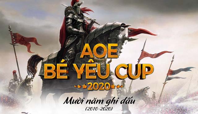 Lịch thi đấu AoE Bé Yêu Cup 2020 mới nhất - Thethao247
