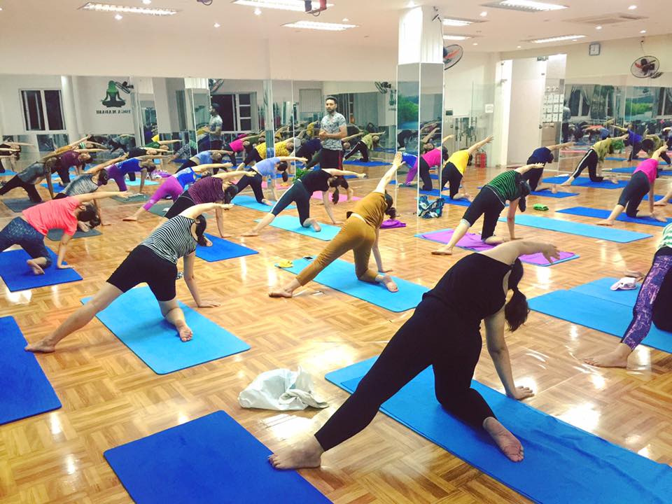 trung tâm yoga, tập yoga