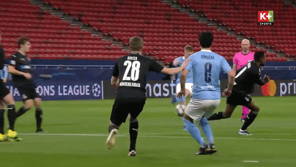 Video bàn thắng Man City 2-0 Gladbach: Đẳng cấp vượt trội