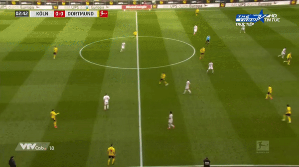 Video bàn thắng Koln 2-2 Dortmund: Đôi công mãn nhãn