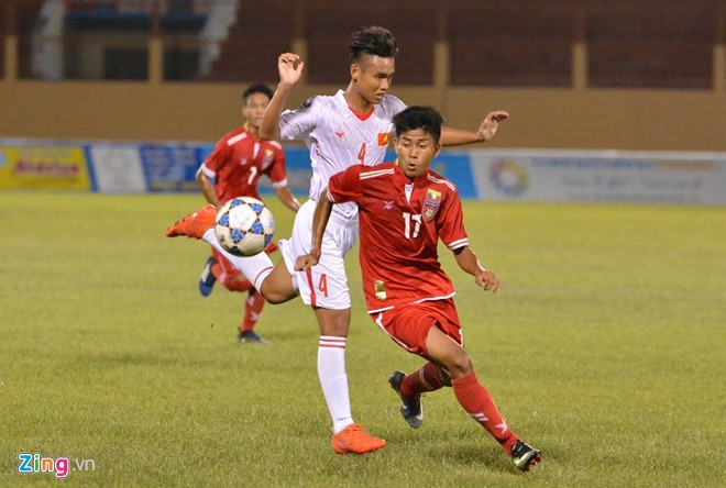 U19 Việt Nam 2-1 U19 Myanmar, kết quả U19 Việt Nam 2-1 U19 Myanmar, tỉ số U19 Việt Nam 2-1 U19 Myanmar