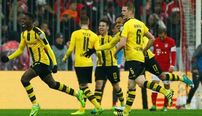 Dortmund, Bayern Munich,bán kết cúp Quốc gia Đức,bayern 2-3 dortmund,hùm xám, thomas tuchel