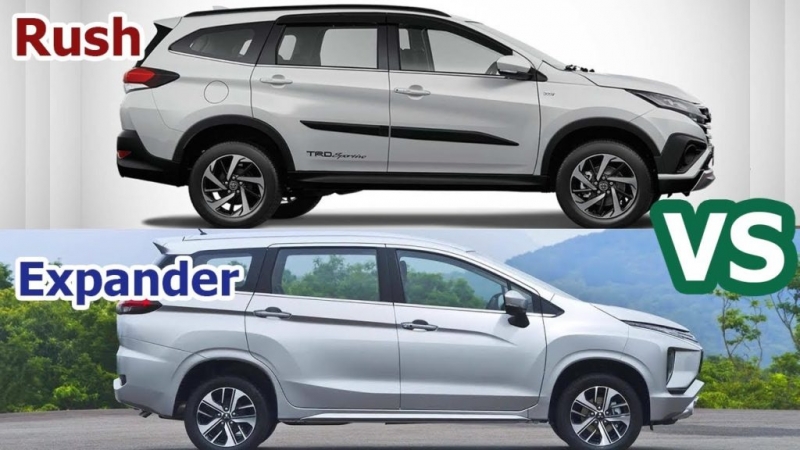 So sánh Toyota Rush và Mitsubishi Xpander
