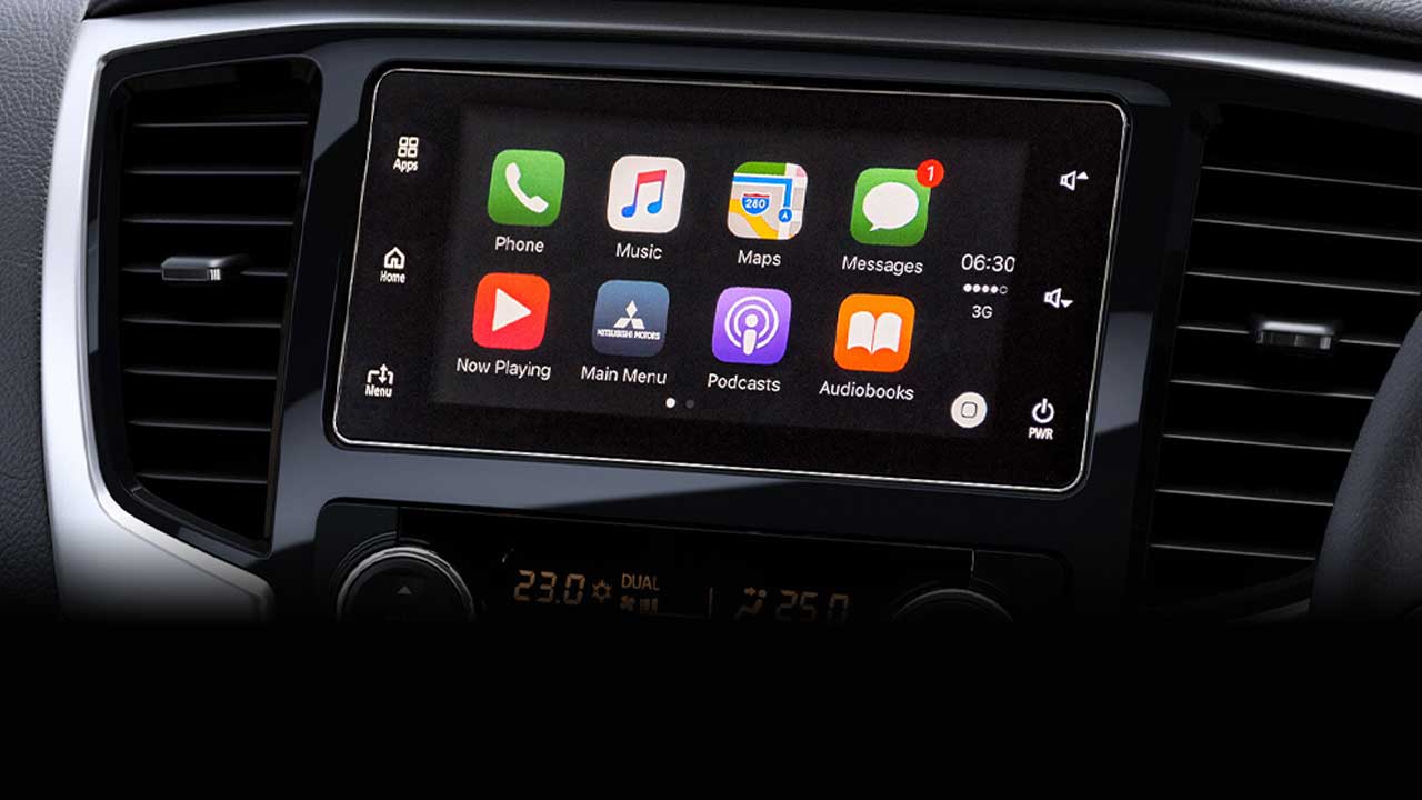 Màn hình cảm ứng 6,75 inch, kết nối Android Auto và Apple CarPlay