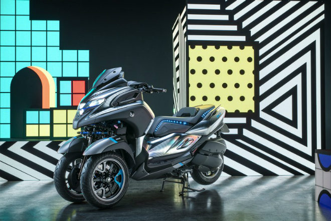 Yamaha 3CT vừa được giới thiệu tại triển lãm EICMA 2018