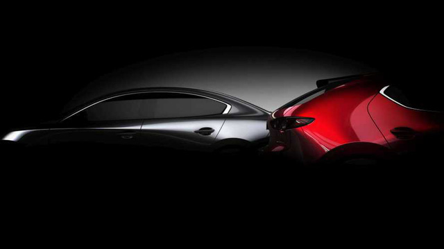Bộ đôi Mazda3 2019 vừa được hé lộ