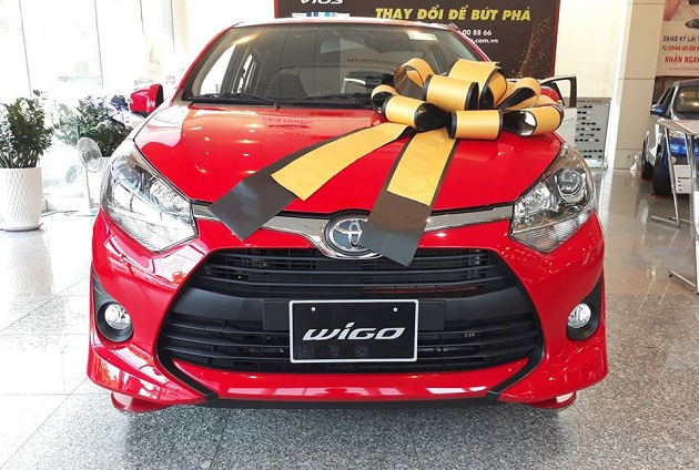 Toyota Wigo được nhập khẩu nguyên chiếc từ Indonesia