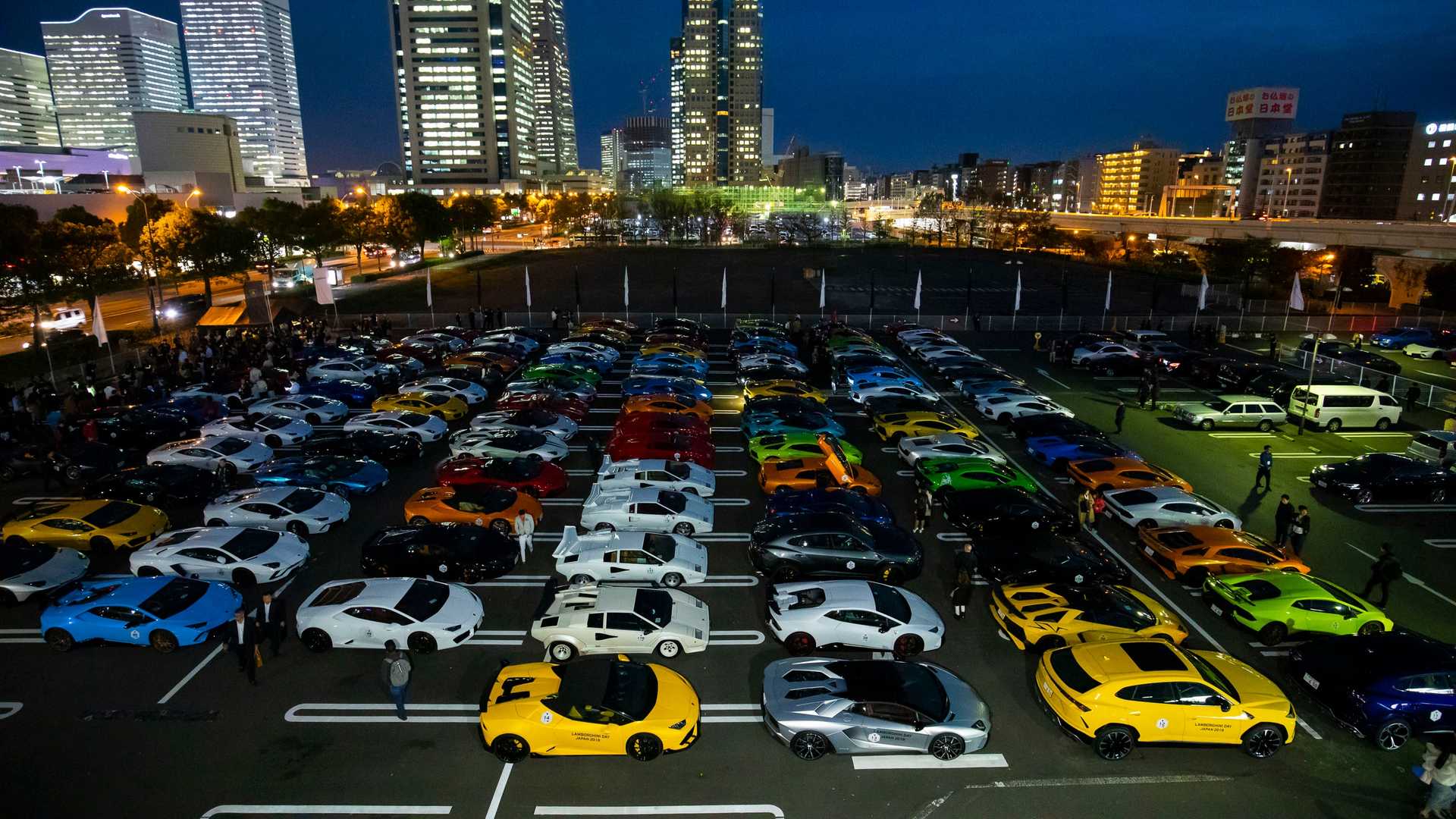 Lamborghini Day, Ngày hội Lamborghini, Lamborghini Day Japan 2018,