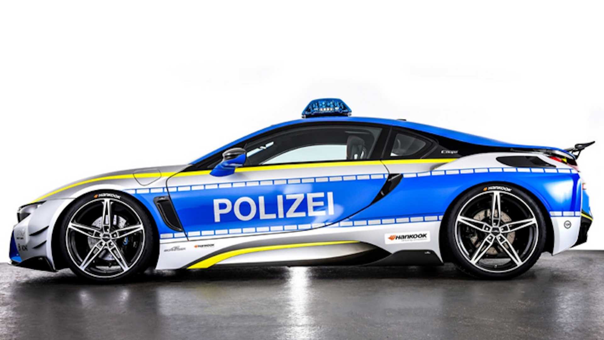 BMW i8, BMW i8 độ khủng của cảnh sát Đức, BMW i8 của cảnh sát Đức,