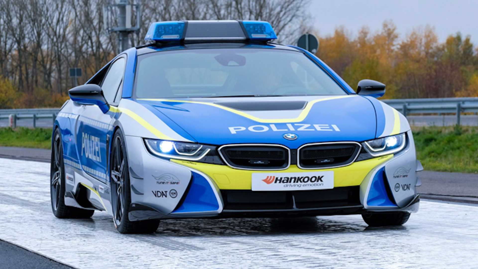 BMW i8, BMW i8 độ khủng của cảnh sát Đức, BMW i8 của cảnh sát Đức,