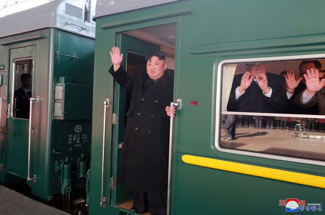 Kim Jong-un, Kim Jong-un đến Việt Nam bằng tàu bọc thép, Tàu bọc thép chở Kim Jong-un,