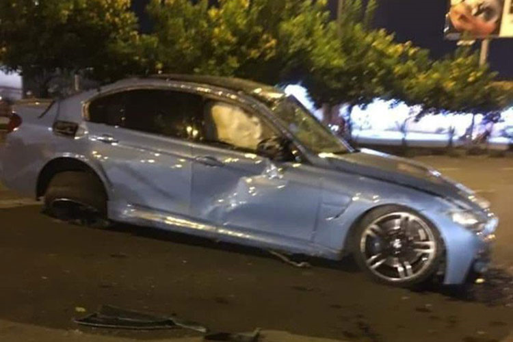 BMW M3 của Cường Đô La, Siêu xe BMW M3 gặp tai nạn, BMW M3, 