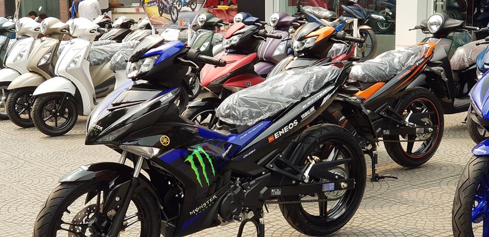 Yamaha Exciter Monster, Yamaha Exciter Monster ra mắt, Exciter Monster Energy Yamaha MotoGP Edition,