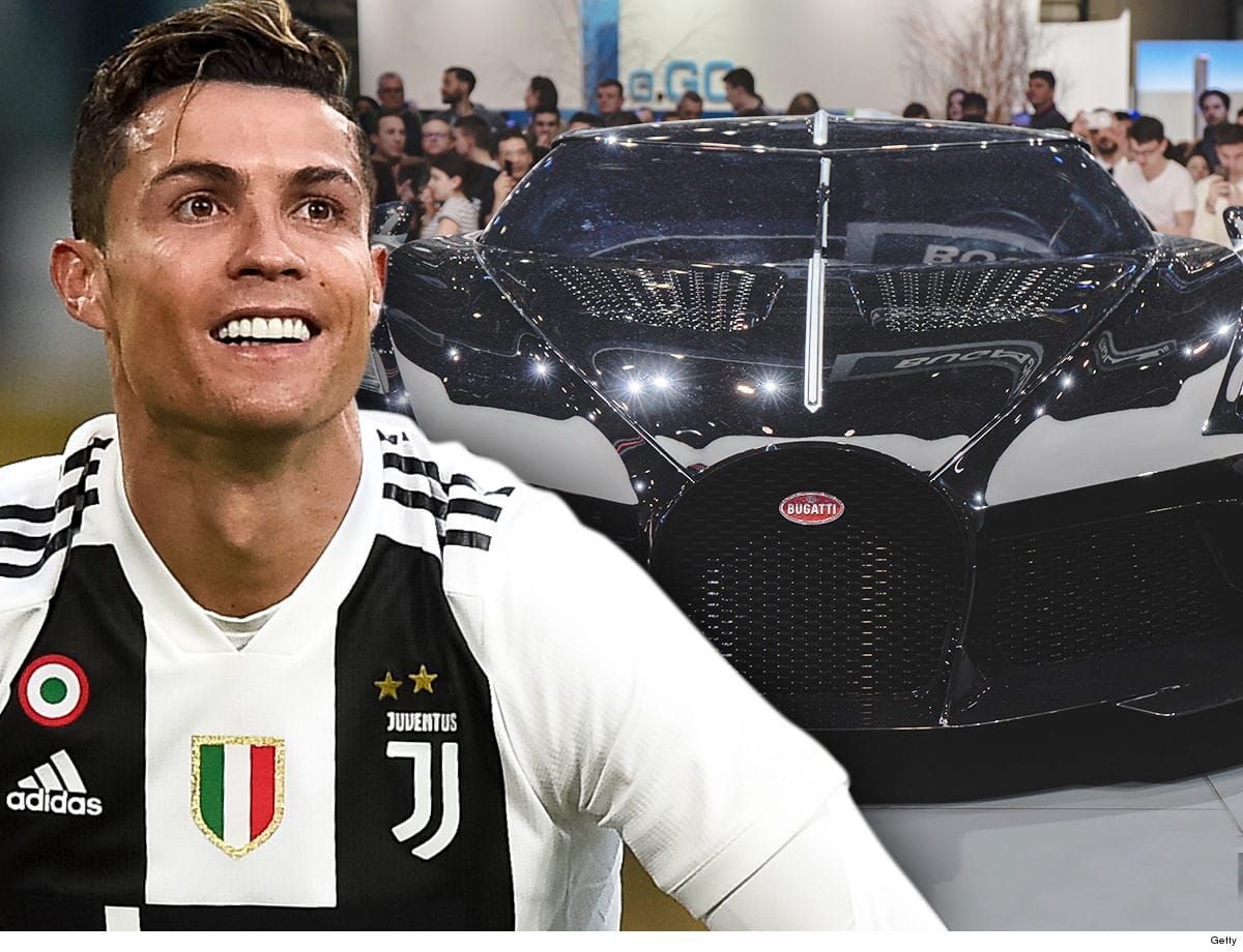 Cristiano Ronaldo mua siêu xe, Bugatti La Voiture Noire, siêu xe đắt nhất thế giới,