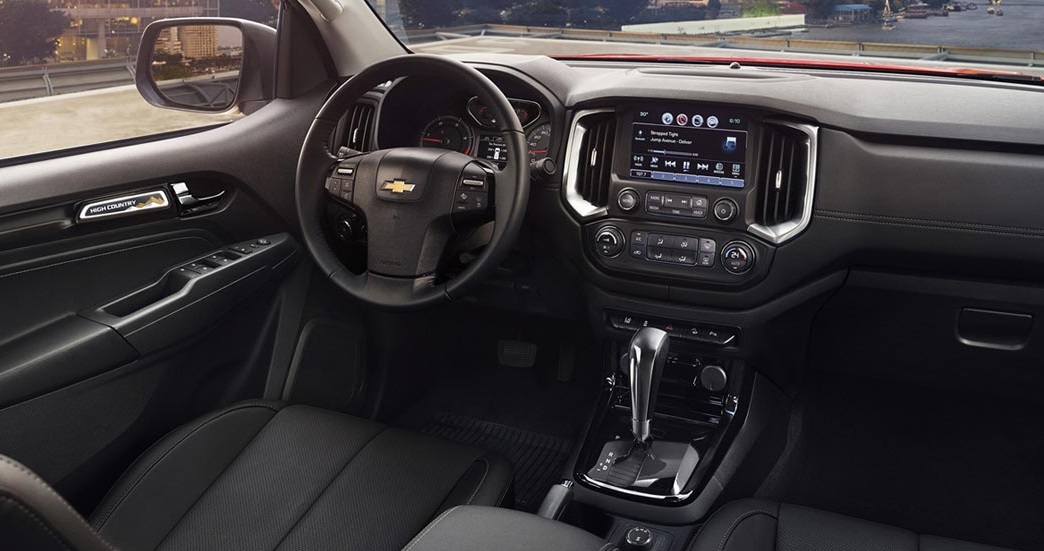 Khoang cabin xe Chevrolet Colorado 2020