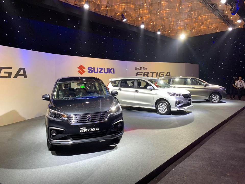 Suzuki Ertiga 2019, Suzuki Ertiga bản nâng cấp, giá xe Suzuku Ertiga, Suzuki Ertiga giá bao nhiêu, Suzuki Ertiga ra mắt,