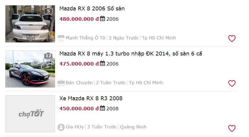  Mazda RX-8: Reseñas de vehículos, precios móviles y especificaciones