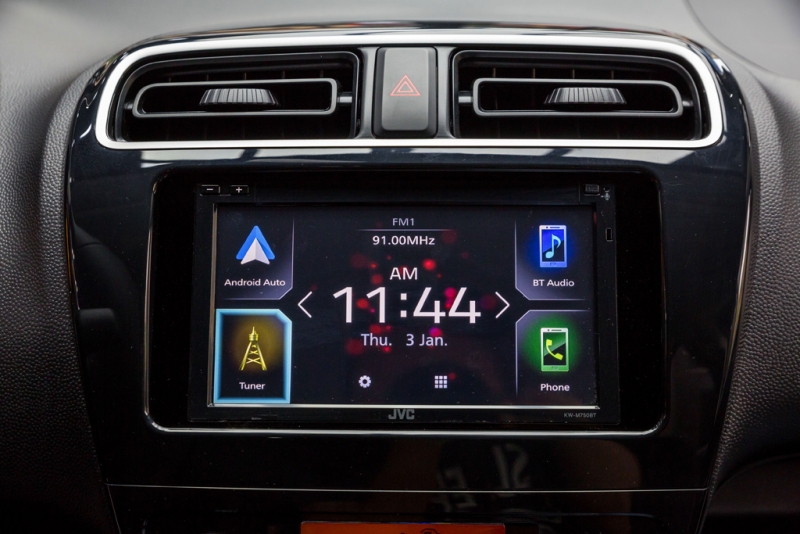 Màn hình hiển thị trên Mitsubishi Attrage 2020